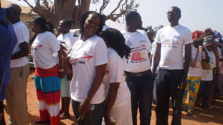 North Bank Regional Health Team commemorates World TB Day