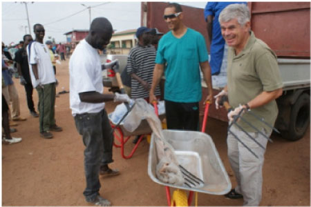 Earth Day observed as US Embassy staff, others cleanse Tanji Beach