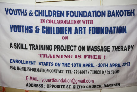 YCFB/YCAF opens HIV training, others