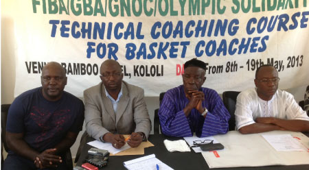 Basketball coaches course kicks off