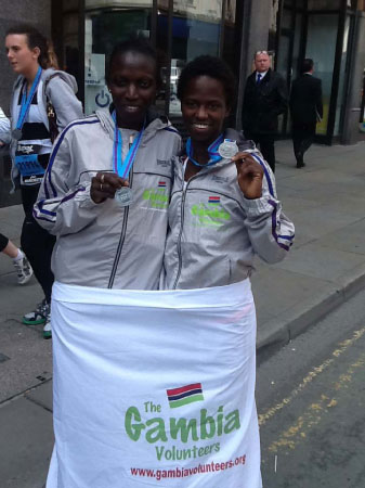 Mariama T Jallow, Samba Bah set record in UK & Sierra Leone Marathon