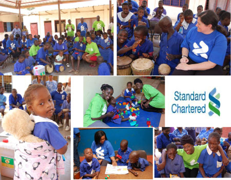 Standard Chartered D&I Council visits the Methodist Special School