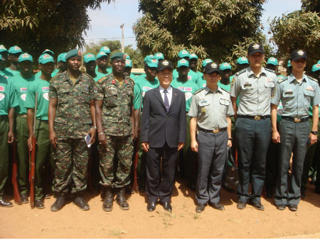 Taiwan trains Gambian soldiers