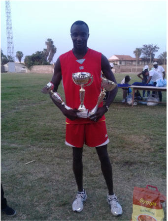 Gambian athlete wins Dakar championship