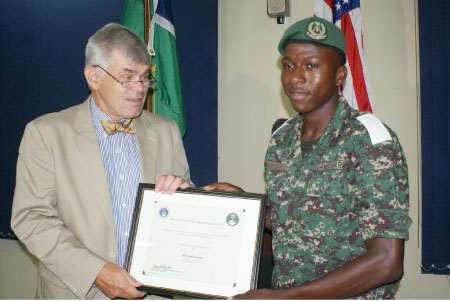 Gambian Soldier selected for US Academy 