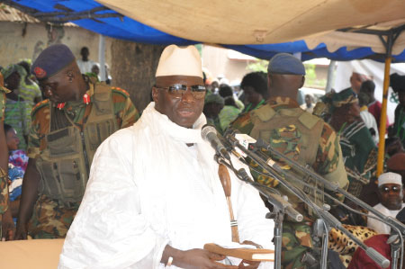 Jammeh addresses thousands in dialogue with the people tour