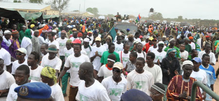 Jammeh renews ‘back-to-the-land’ call as tour progresses