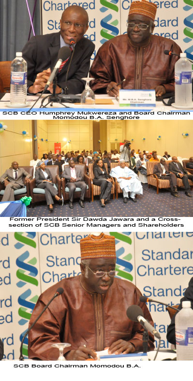 SCB registers D134M gross profit for 2012 