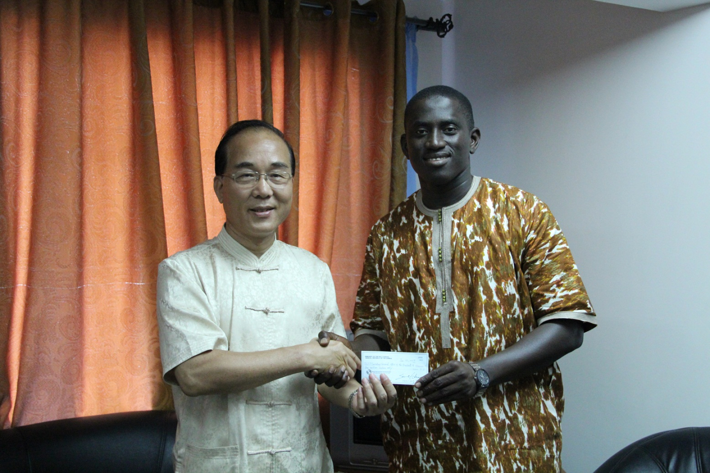 Taiwan donates US $1M to Youth Development Fund