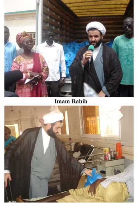 Alhel Al-Bayt Islamic Association presents Ramadan gifts to EFST Hospital
