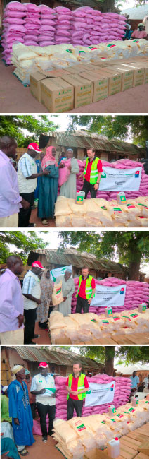 Cemiyetul Hayre, IGMG Hasene officials visit project sites
