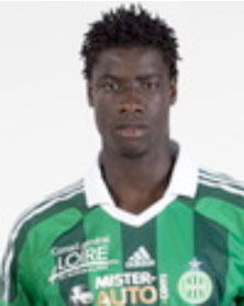 Ebrima Bojang in St Etienne 2013/14 squad