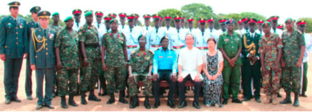 30 GAF personnel conclude ‘Guard of Honor’ training