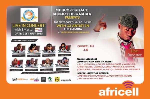 Mercy and Grace Music nominated for 2012/13 African Gospel Music Award