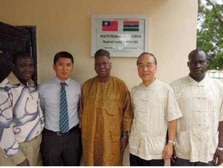 New training and lecture room for Regional Health Management Team opens in URR