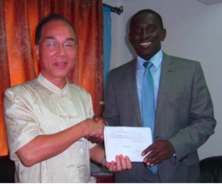 ROC gives over US$465,000 to boost aviation