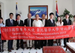 ambassador chen and the youth ambassadors from taiwan 