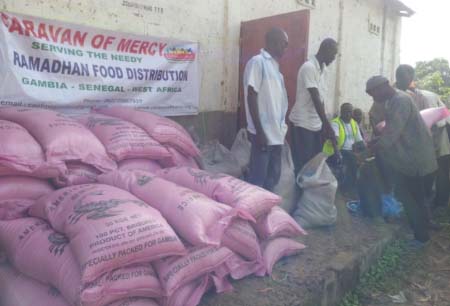 Caravan of Mercy distributes food items worth over D1M