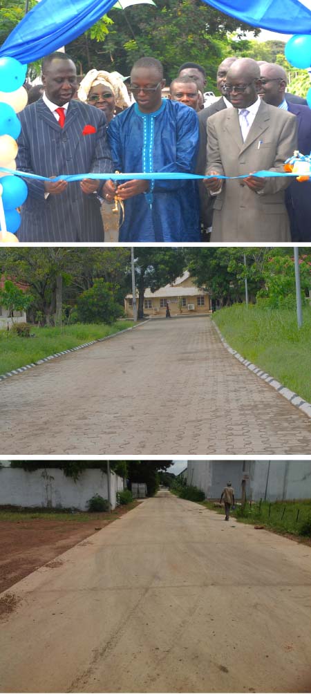 Trust Bank inaugurates D2.7M link road at Sanatorium