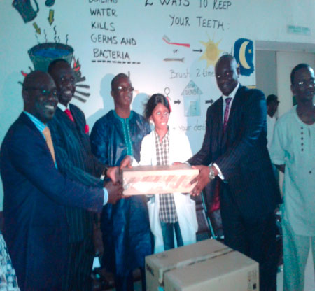Trust Bank boosts Bwiam Hospital with six computers