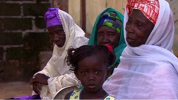 Gambian women fleeing female genital mutilation threat