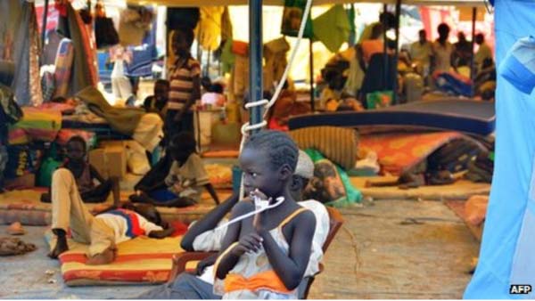 South Sudan on the cliff