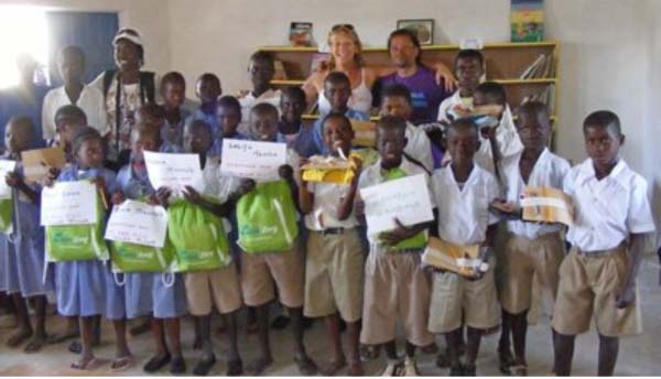 Yagana World Foundation gives to sponsored students