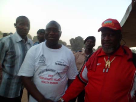 Gambia Ambassador at large pledges to upgrade Wellingara football field to a mini stadium