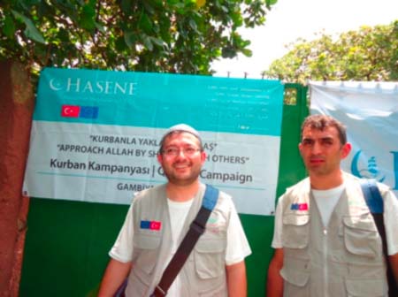 IGMG HASENE donates 350 bulls to Gambian Muslims