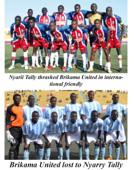 Nyarry Tally Demolish Brikama United in int’l friendly