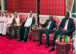 abdou jobe with qatar deplomats