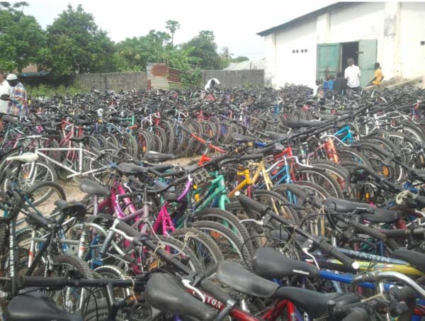 Czech charity donates bicycles to Gambian schools