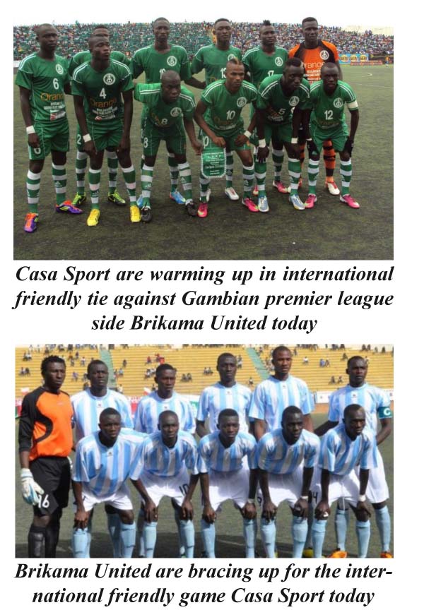 Brikama United set to host Cassa Sport in int’l friendly today