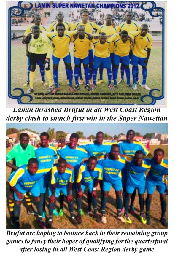 Lamin, Manjai snatch 1st win in Super Nawettan