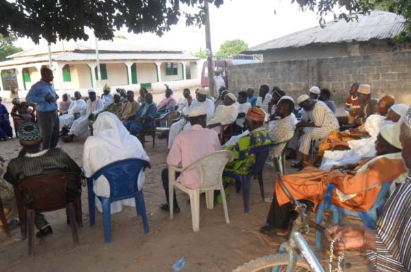 NCCE conducts meetings with voters, councillors and NAMs in WCR