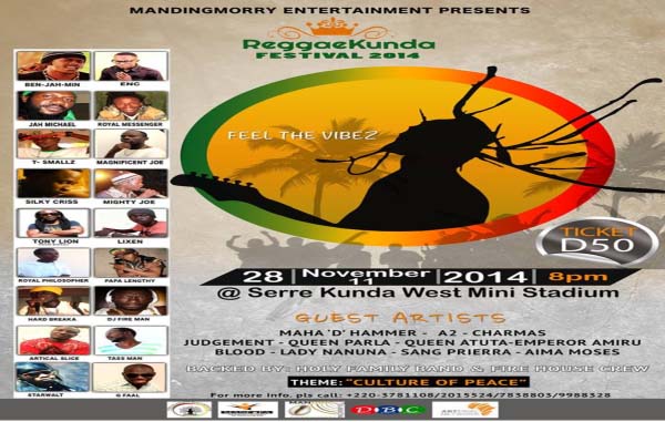 Reggae Kunda Festival on stage