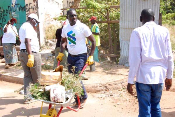SCB donates cleansing materials to BCC