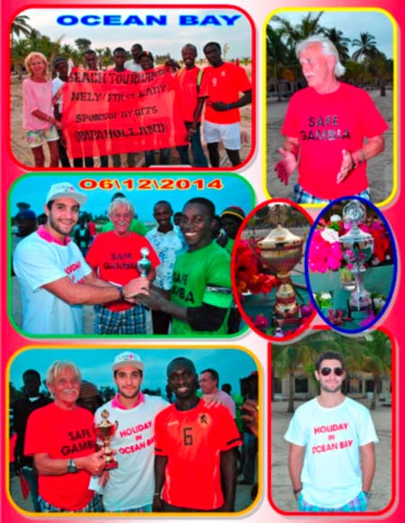 Ebola-free Gambia message sent via football tourney