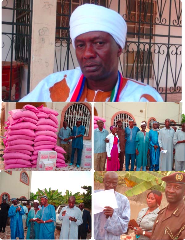 Turo Darboe reaches out to Christian community