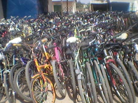Jolly Rider donates over 300 bicycles to various schools in West Coast Region