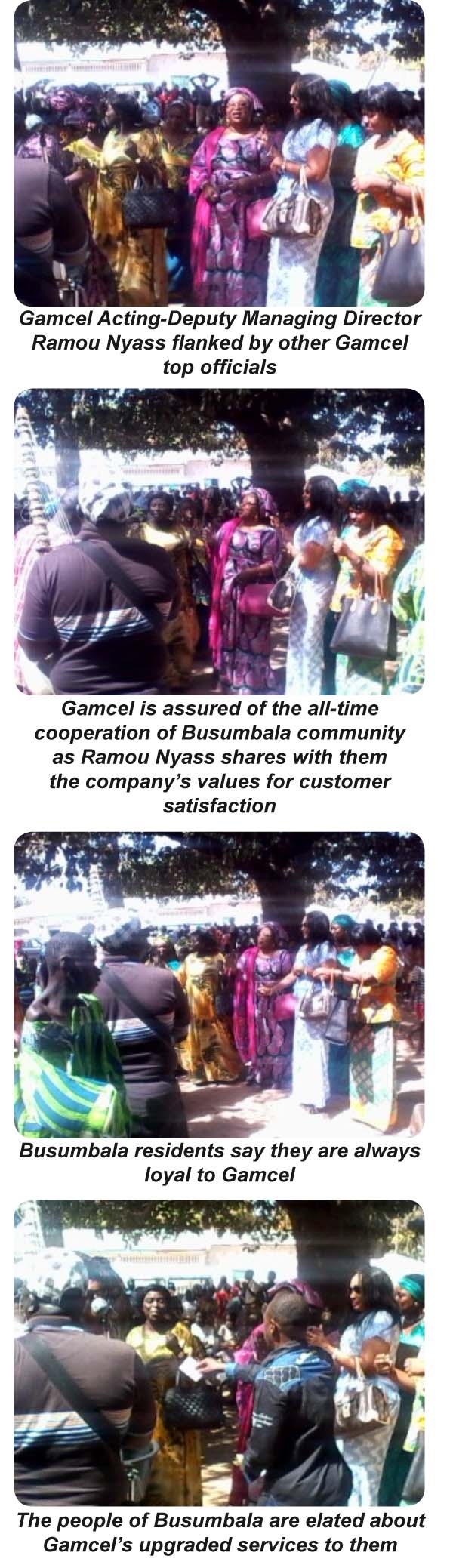 Gamcel launches cell site in Busumbala