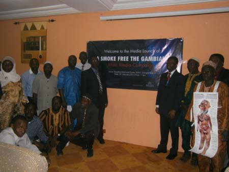 Media campaign on ‘A Smoke Free the Gambia’ launched