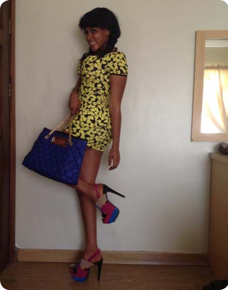 Young Gambian model rising above nature in model industry