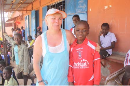 Peter’s Pencil gives football kits to GTech Academy