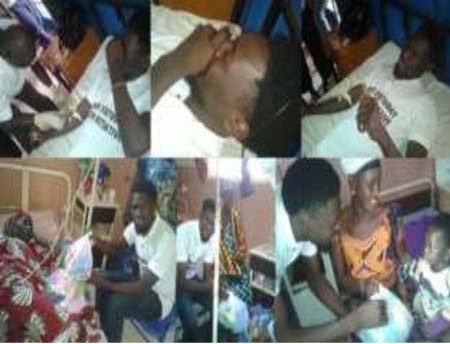 YCFaC donates blood to Brikama Health Centre