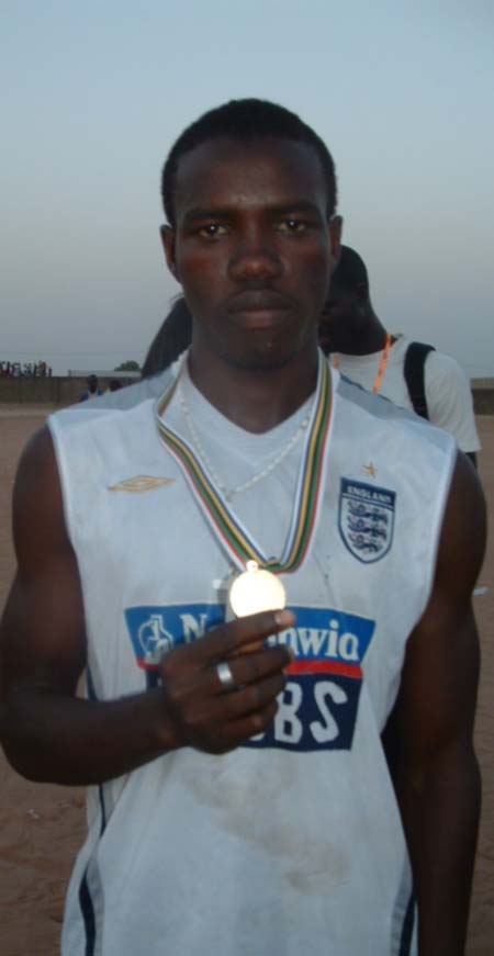 Can Obega represent Gambia in upcoming Olympic Championship?
