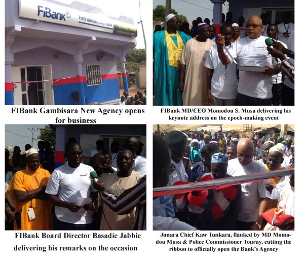 FiBank opens agency in Gambisara - URR 