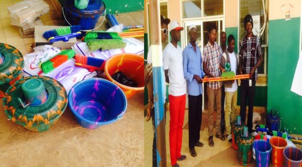 Charity festival donates sanitary items to Basse health centre