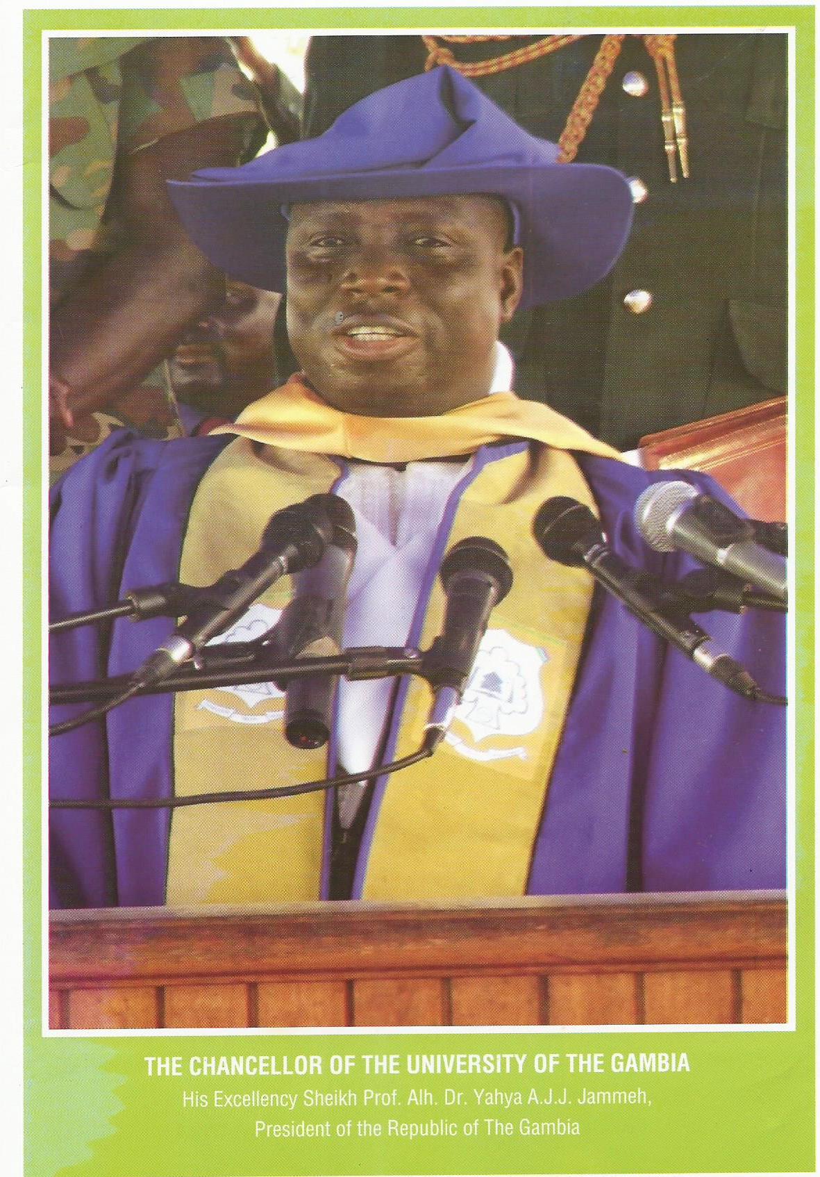 I believe in practical economics - Jammeh