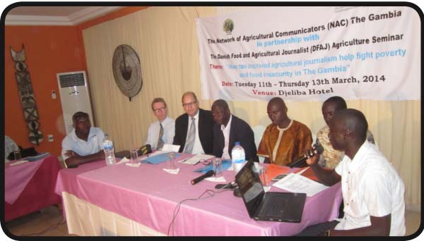 NAC trained on agric reporting